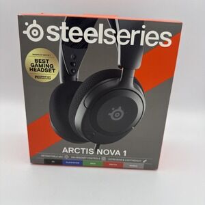 SteelSeries Arctis Nova 1 Over-Ear Gaming Headset - Black